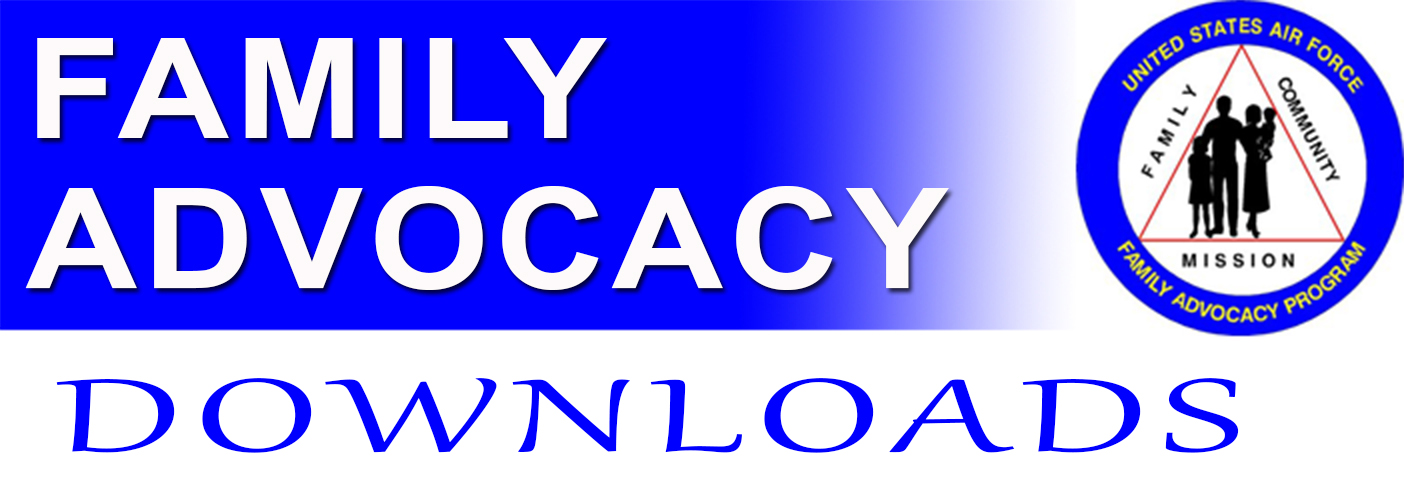 Family Advocacy Downloads